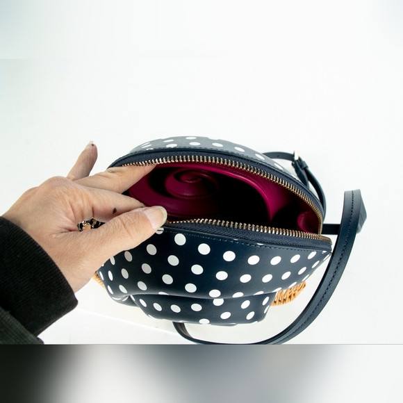 Kate Spade Navy and White Snail Crossbody Bag - Picture 3 of 5